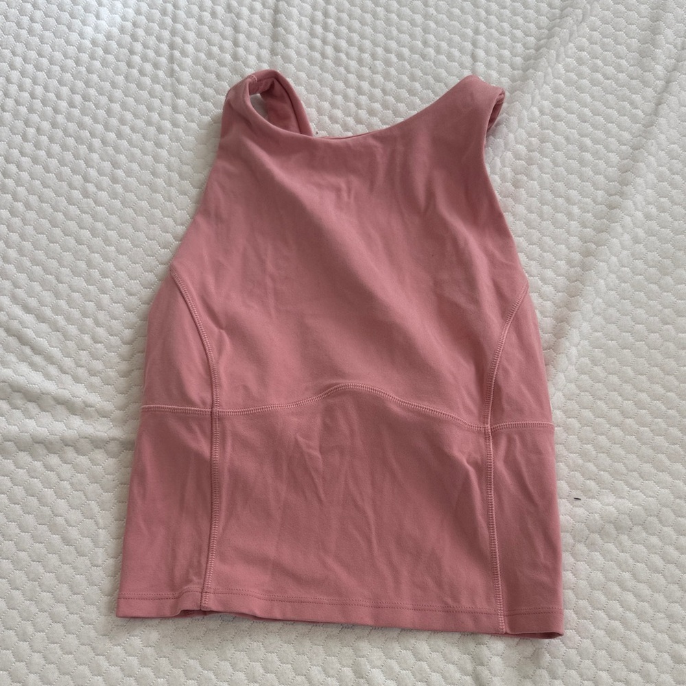 Women's Sleeveless Pink Tank Top LuLulemon Align